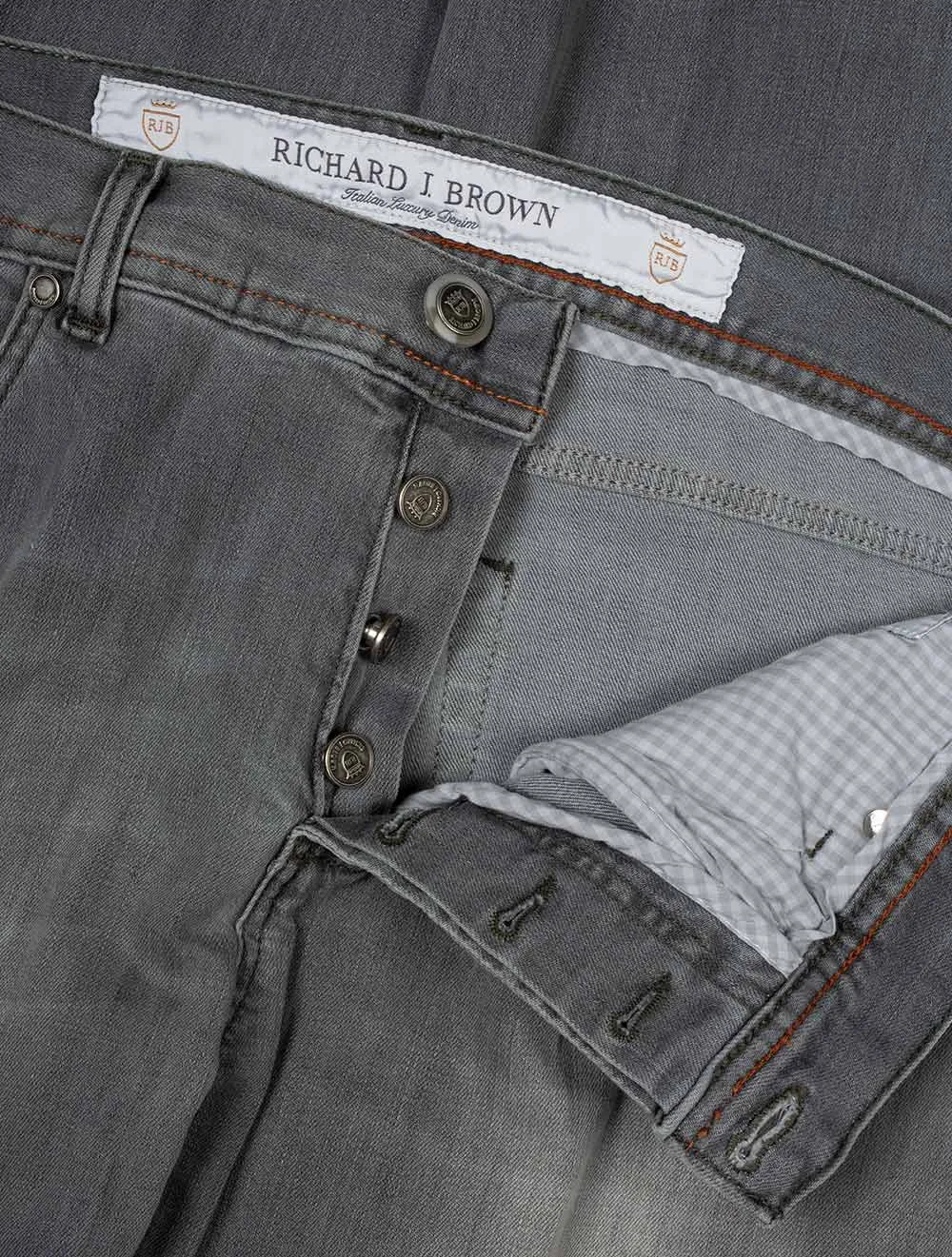 Tokyo Icon 5 Pocket Jean Grey