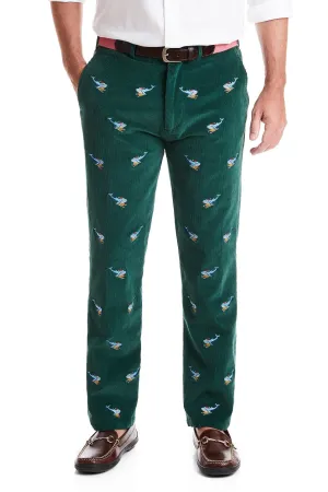 Urban Fit Beachcomber Corduroy Pant Hunter with Nantucket Christmas Sleigh Ride