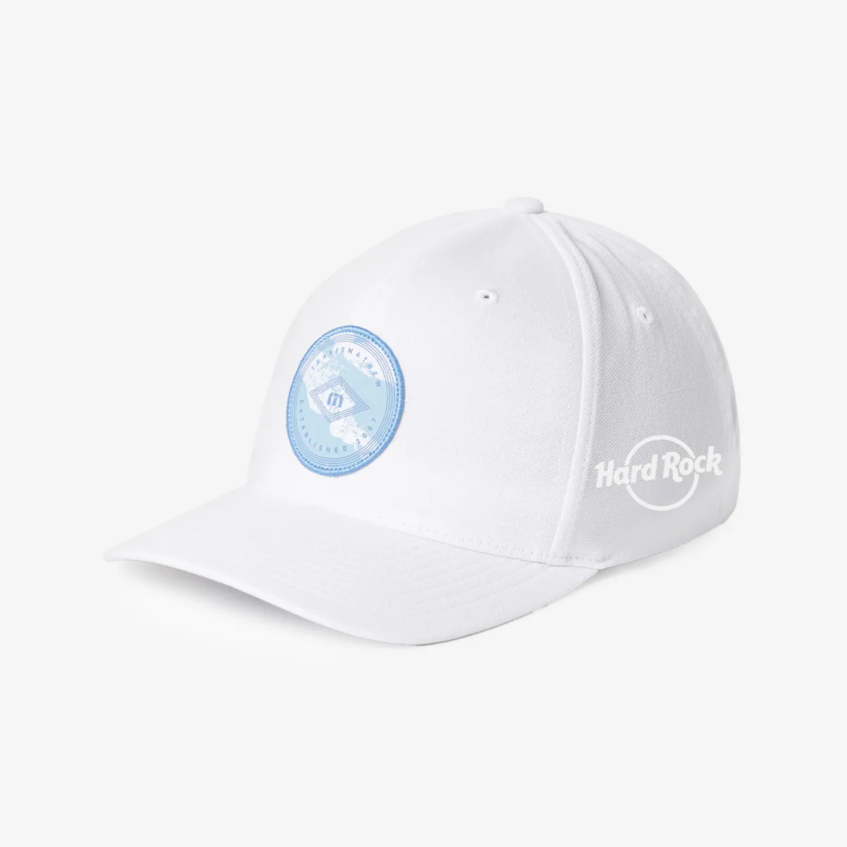 TravisMathew Fashion Hat Grab the Rail in White