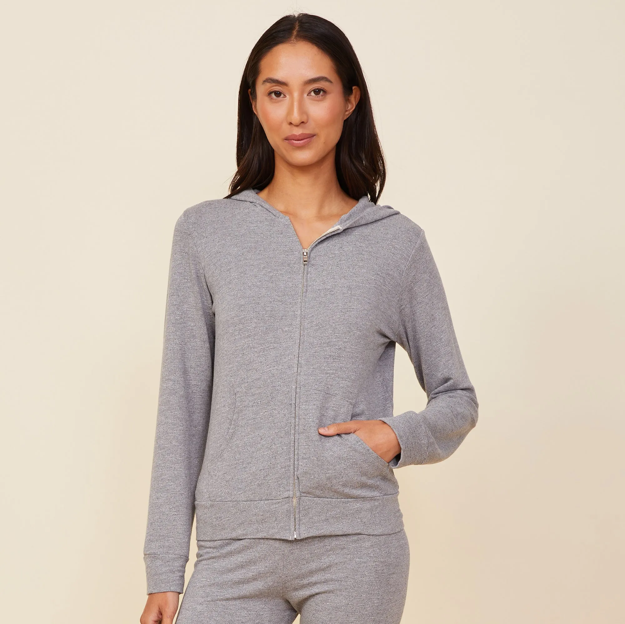 Supersoft Zip Up Hoody Mood Look
