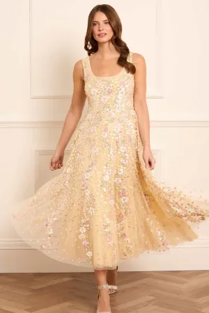 Lounge Comfort Confetti Scoop Neck Ballerina Dress
