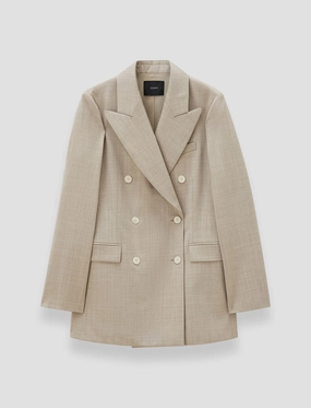MultiPocket Design Task Valery Melange Wool Jacket