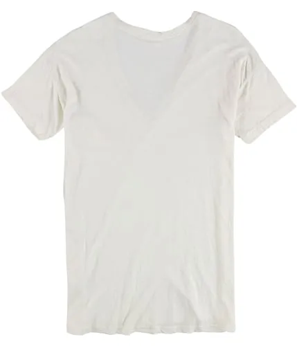 Truly Madly Deeply Womens Solid Pocket Basic T-Shirt