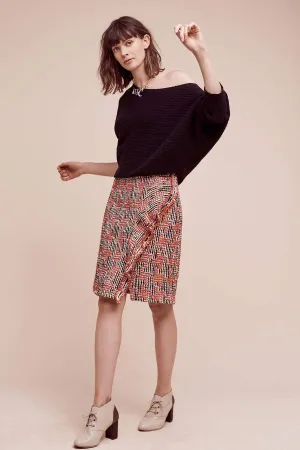 Tweed Pencil Skirt Occasion Dressing