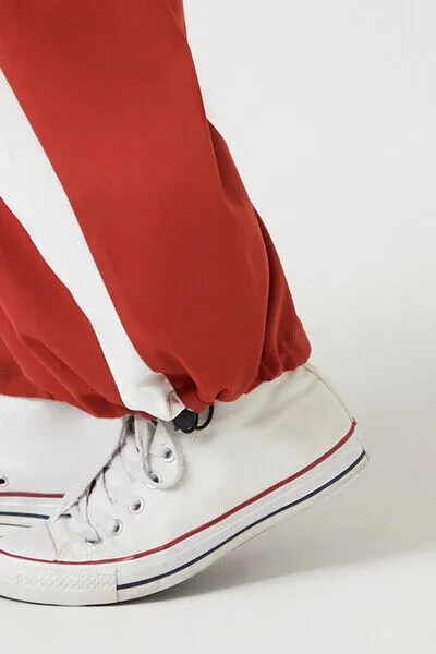 Twill Side-Striped Cargo Pants