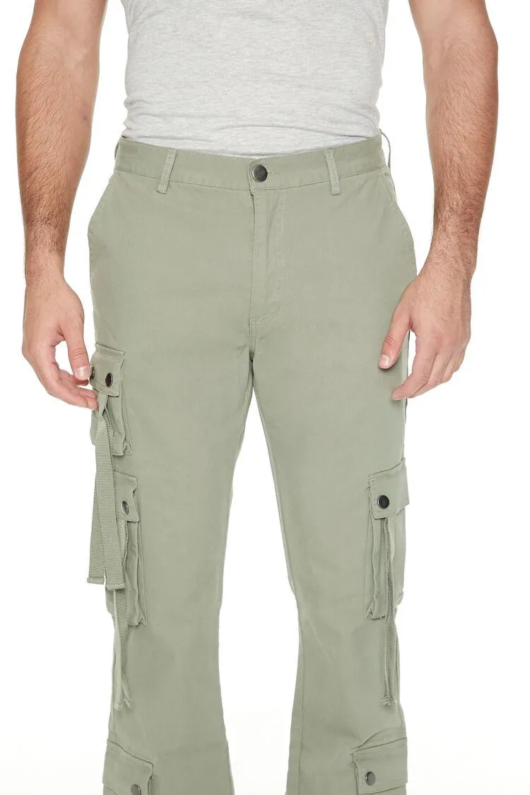 Twill Slim-Fit Cargo Pants