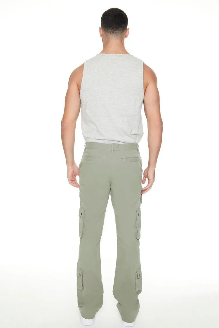 Twill Slim-Fit Cargo Pants