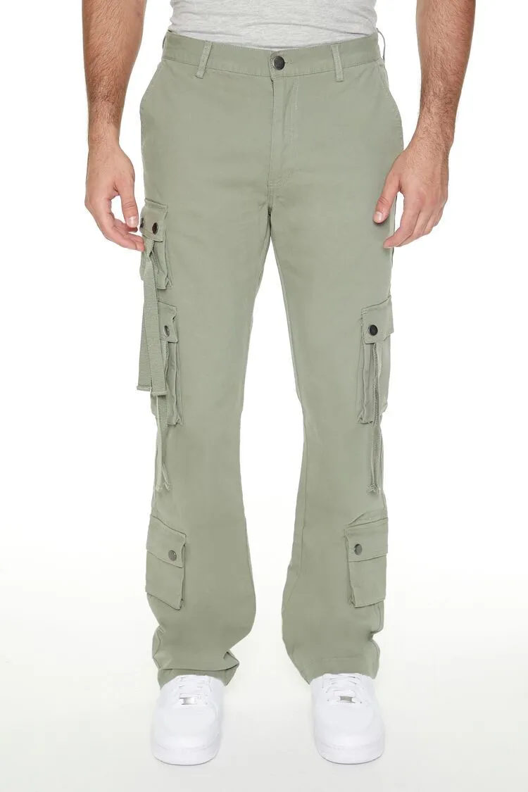 Twill Slim-Fit Cargo Pants