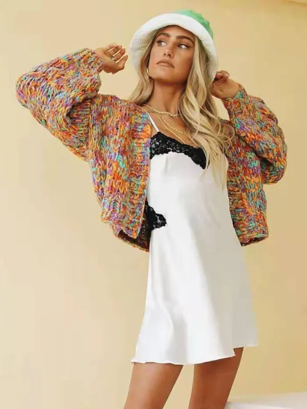 Tyler Rainbow Knit Cardigan