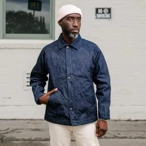 UES Nylon Denim Coach Jacket 2nd Type Indigo
