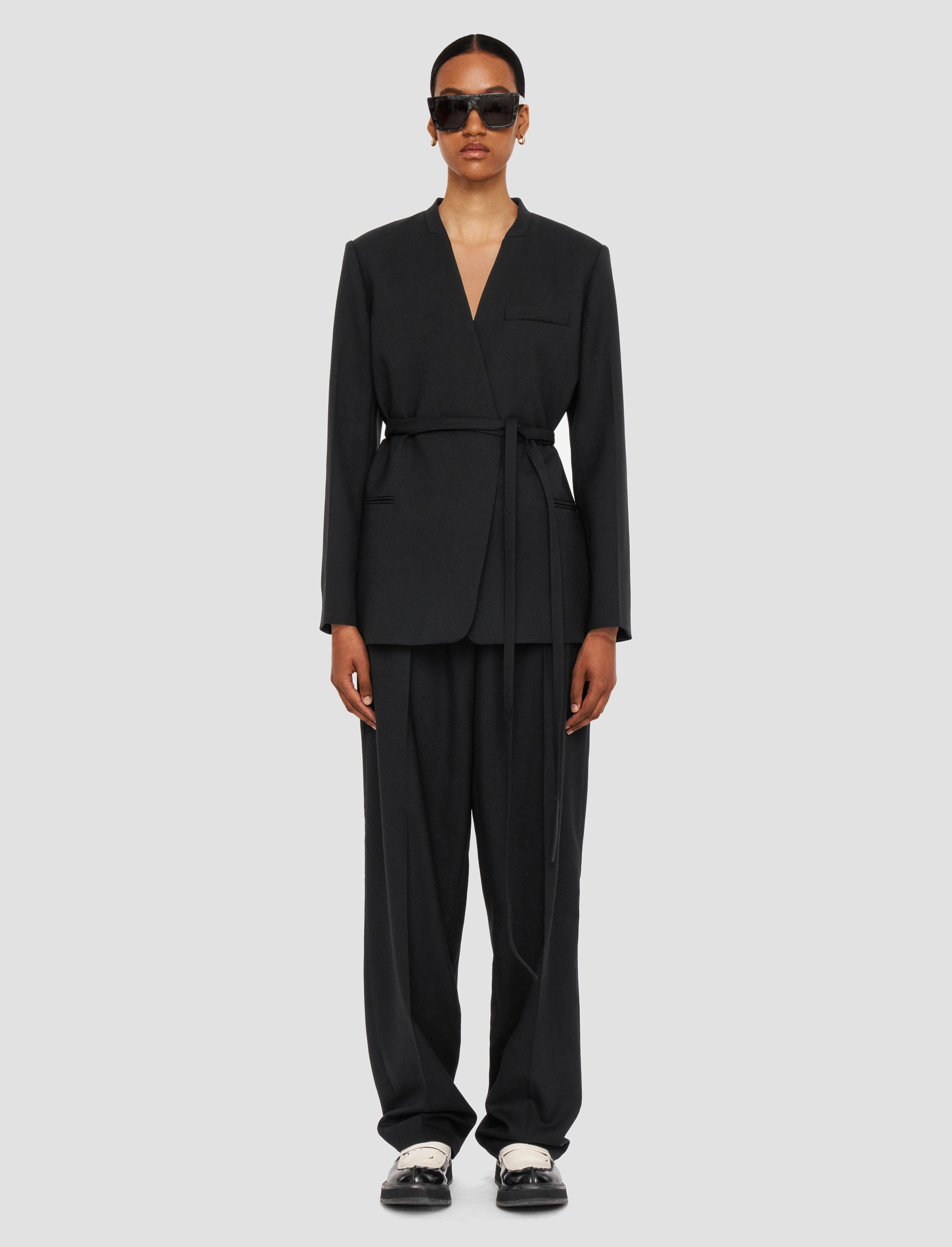 Victor Tailoring Crepe Jacket Weightless Construction Functional Fashion