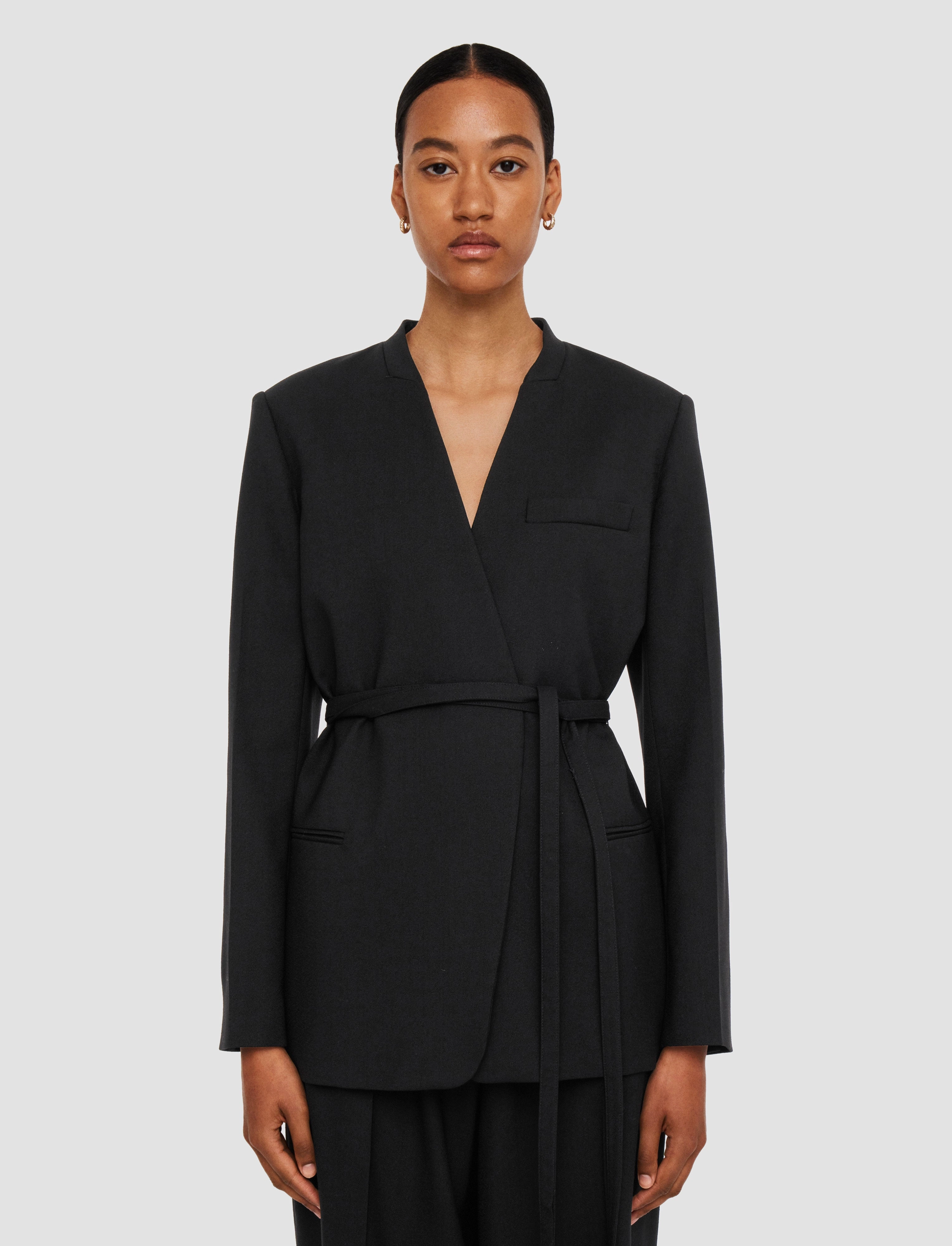 Victor Tailoring Crepe Jacket Bold Look Blueprint