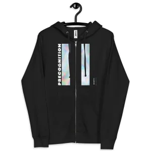 Unisex Precognition fleece zip up hoodie
