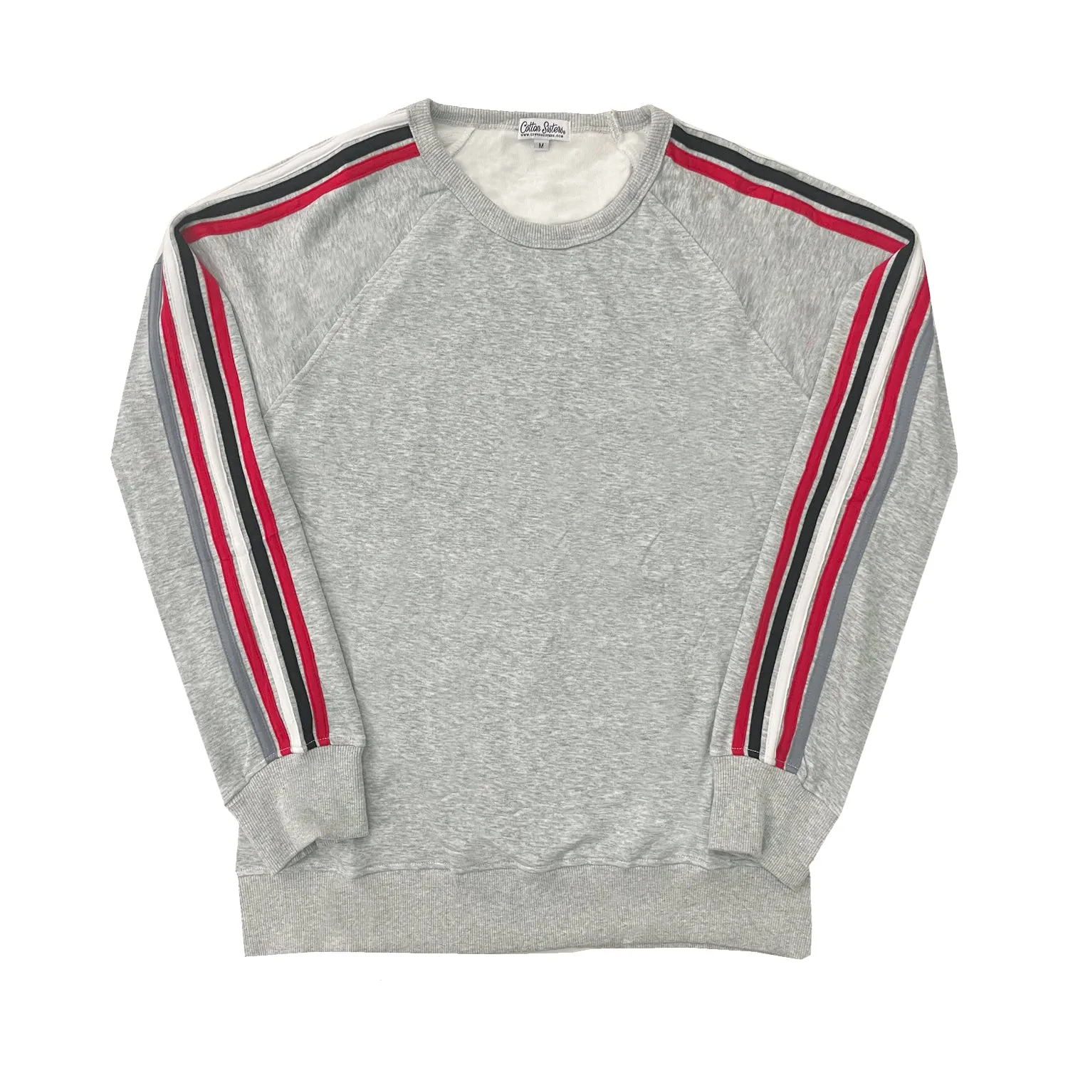University of Tampa Striped Crewneck Sweatshirt