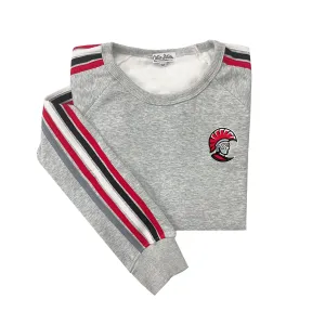University of Tampa Striped Crewneck Sweatshirt