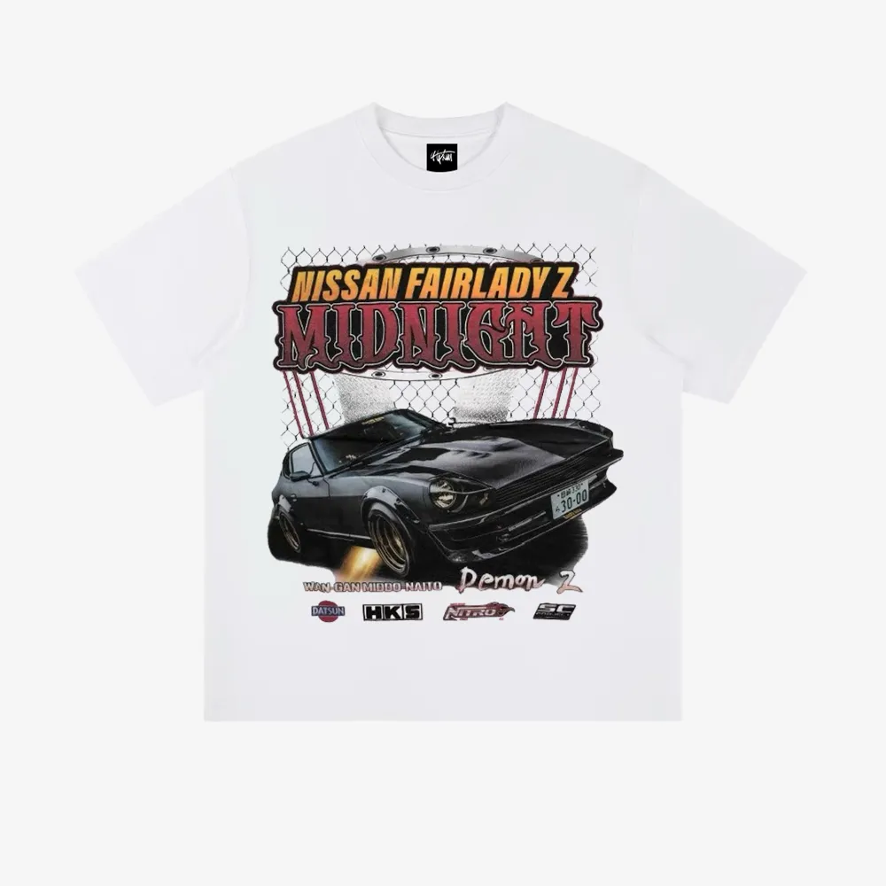 “Urban racing trend retro print” T-shirt