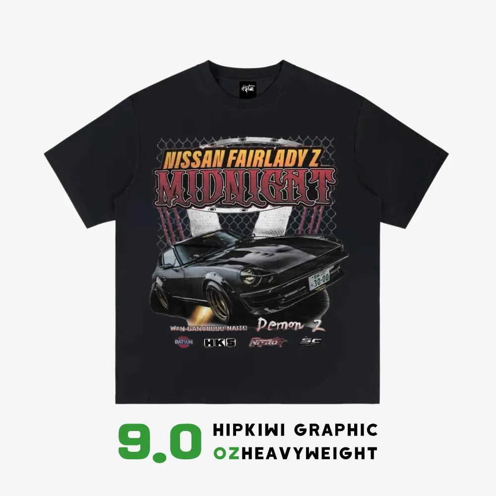 “Urban racing trend retro print” T-shirt