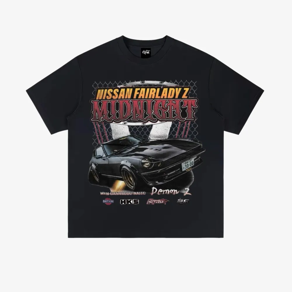 “Urban racing trend retro print” T-shirt