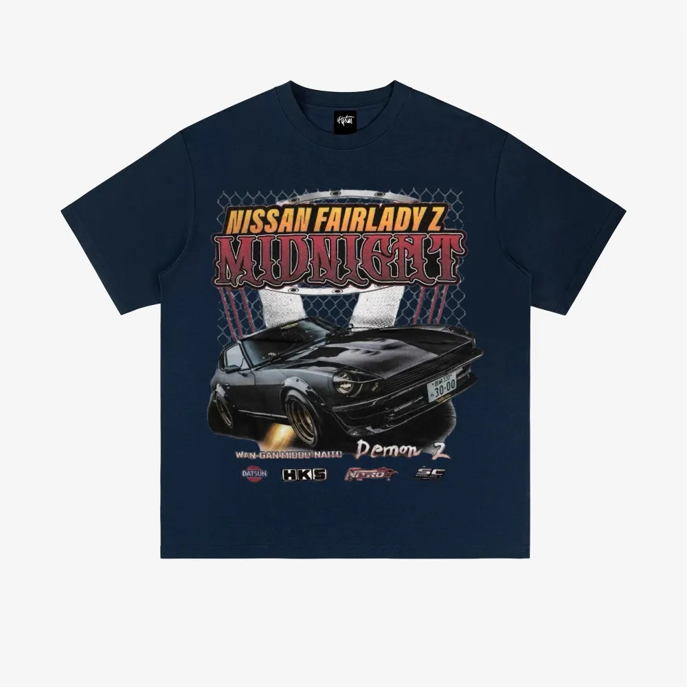 “Urban racing trend retro print” T-shirt