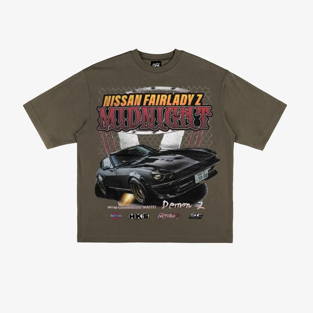 “Urban racing trend retro print” T-shirt