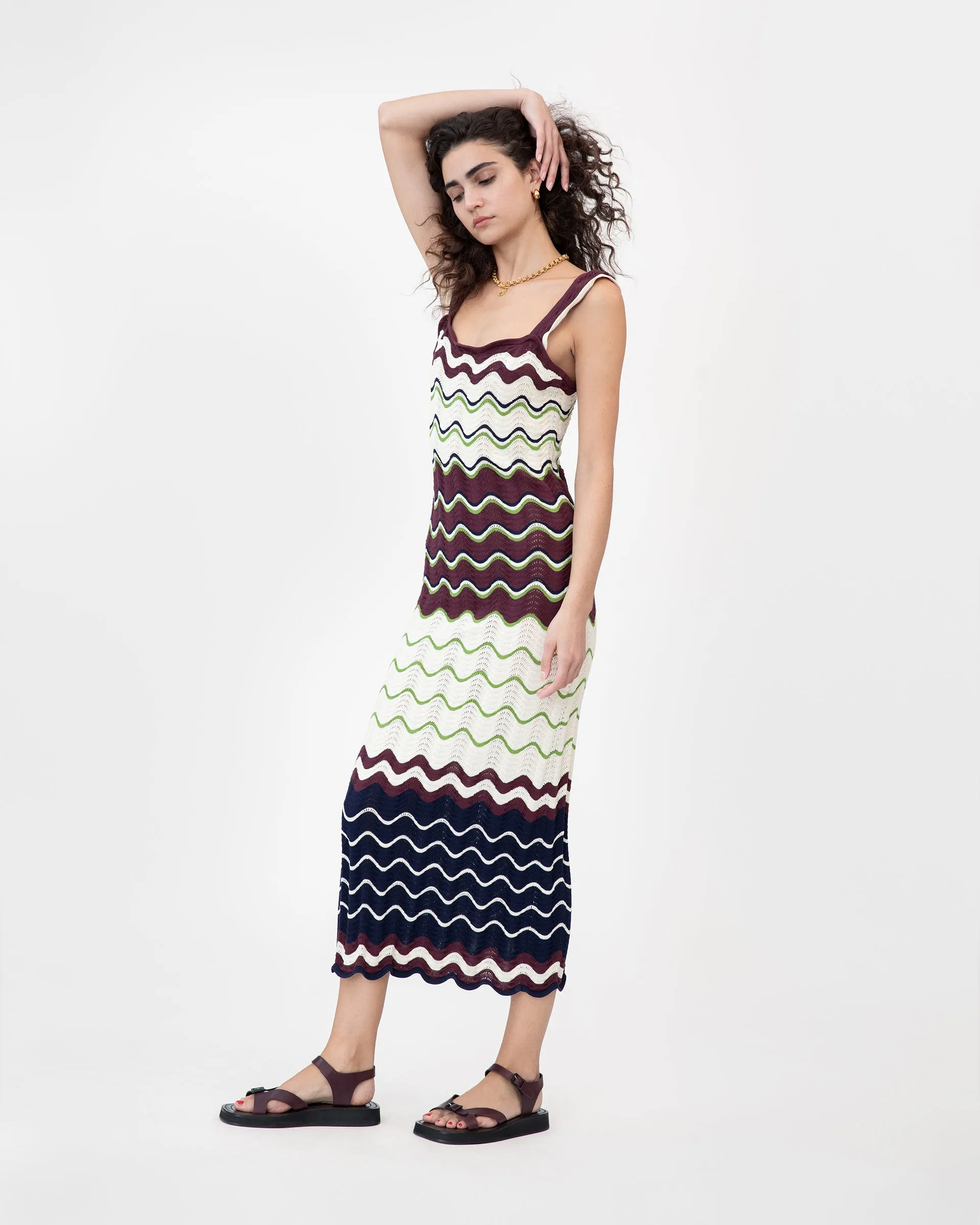 Leigh Dress Summer Escape Anti Slip Grip Texture
