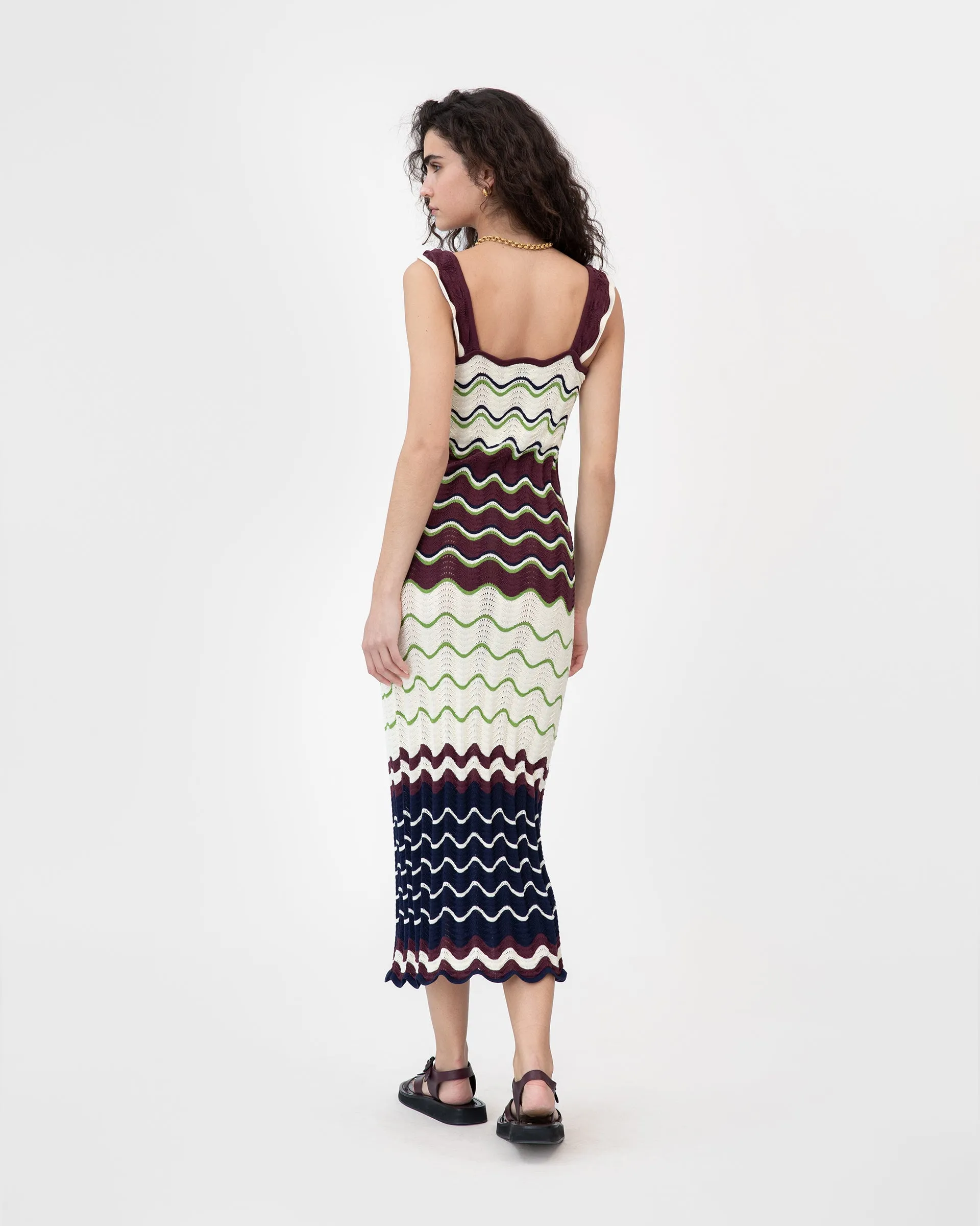 Ultrasonically Welded Seams Leigh Dress