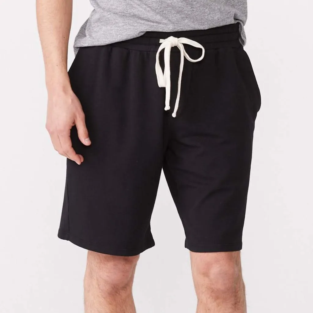 Elastic Waist Shorts WaffleWeave