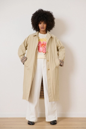 VANCOUVER COAT Durable Seams Illustrate