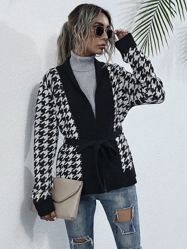V-neck Knitted Cardigan