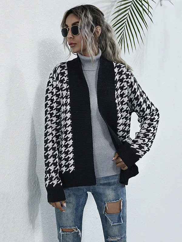 V-neck Knitted Cardigan