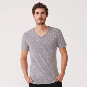 V Neck Tee Brushed Interior