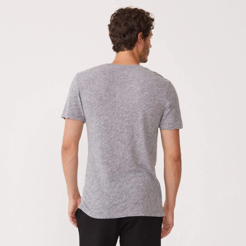 DurableReinforcement HighDensity Knit V Neck Tee