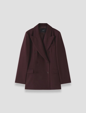 Trendy Stand Up Collar Valery Flannel Wool Jacket
