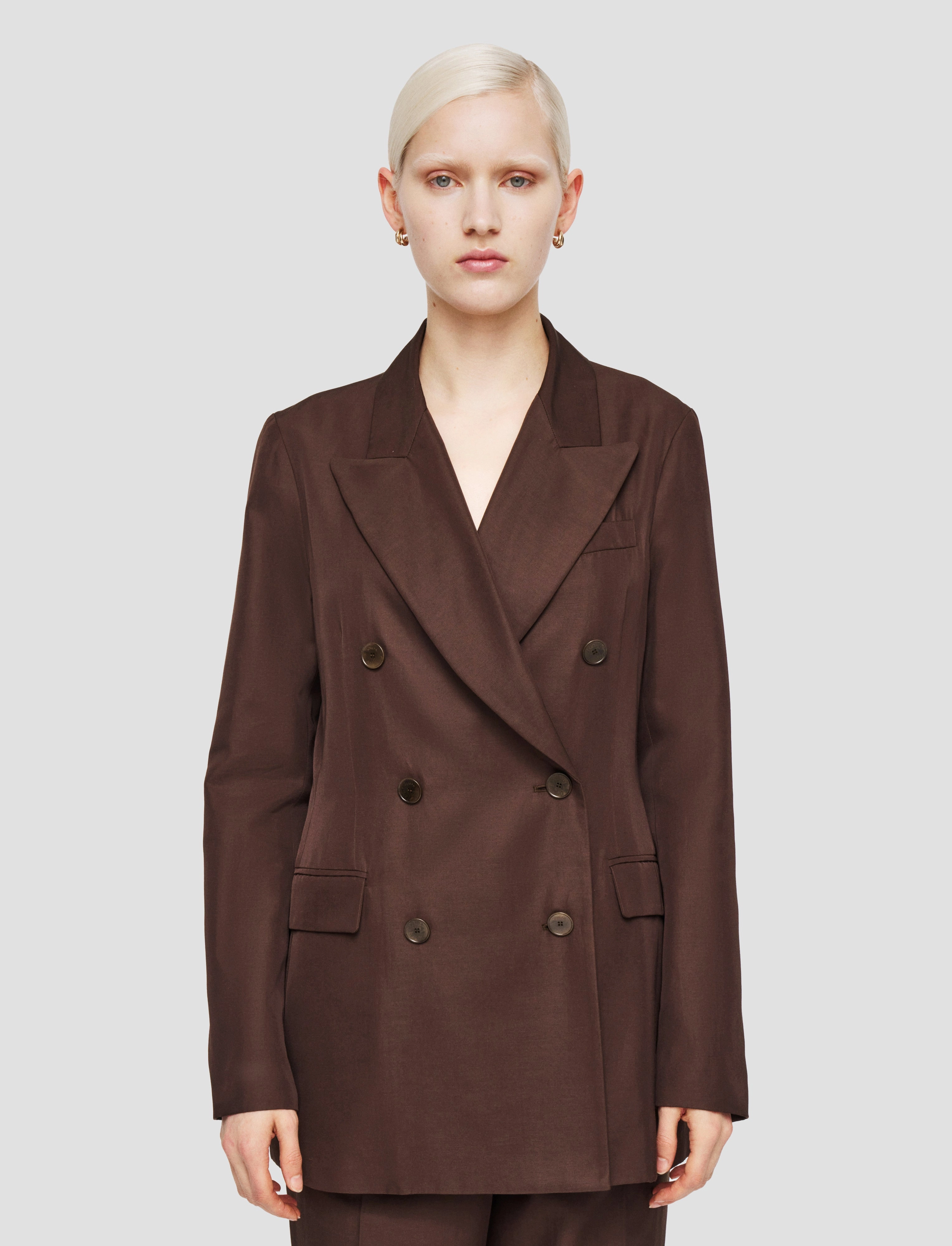 Transform Brush Valery Soft Cotton Silk Jacket