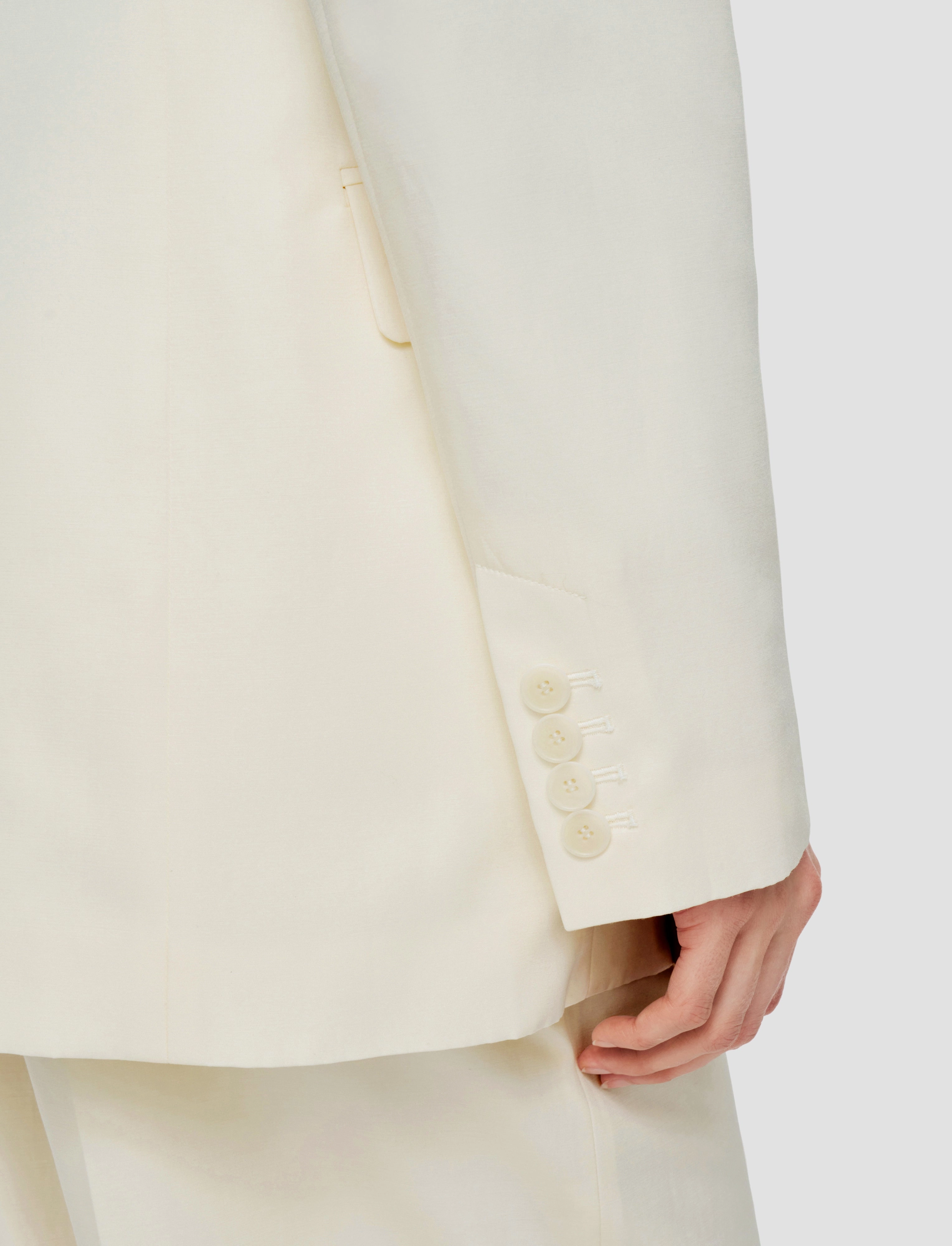Knee Length thermal layer Valery Soft Cotton Silk Jacket
