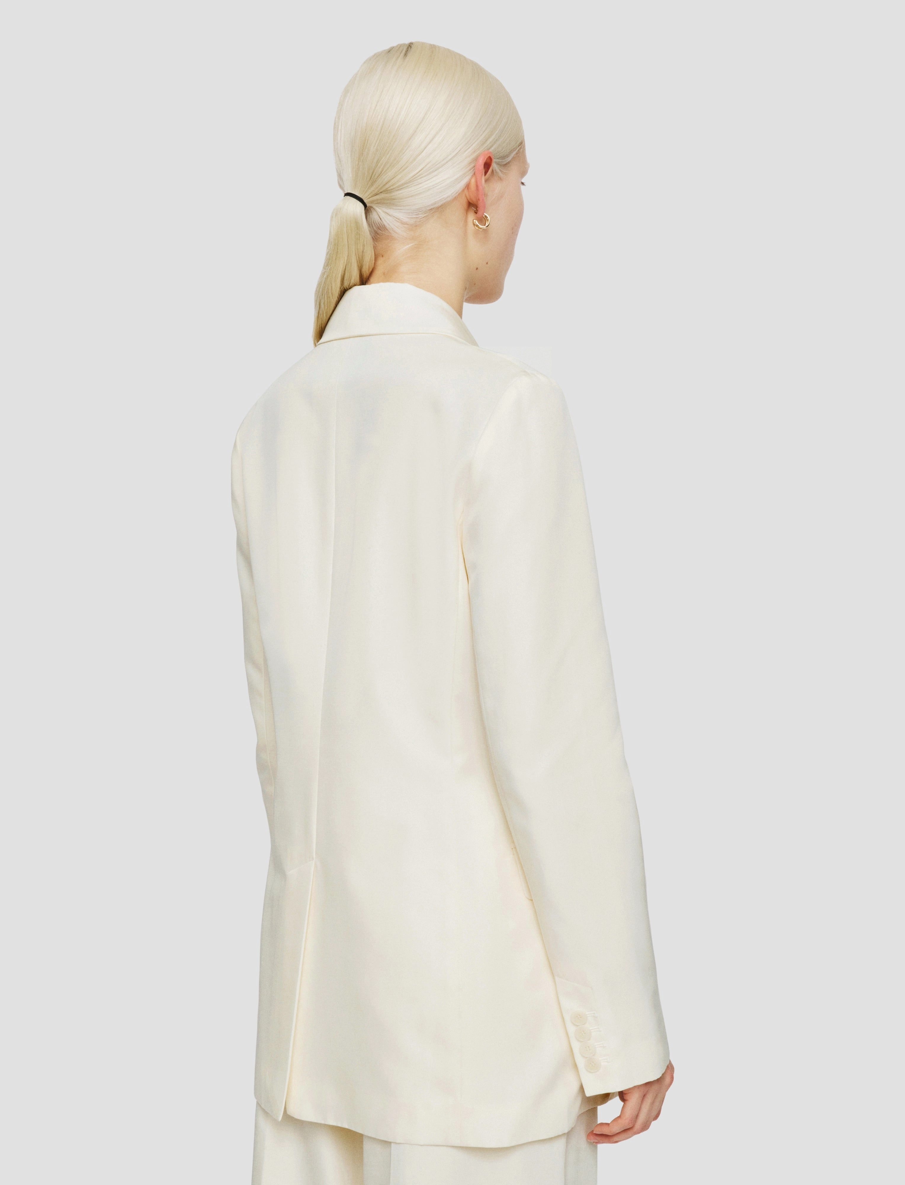 Valery Soft Cotton Silk Jacket Light Fit