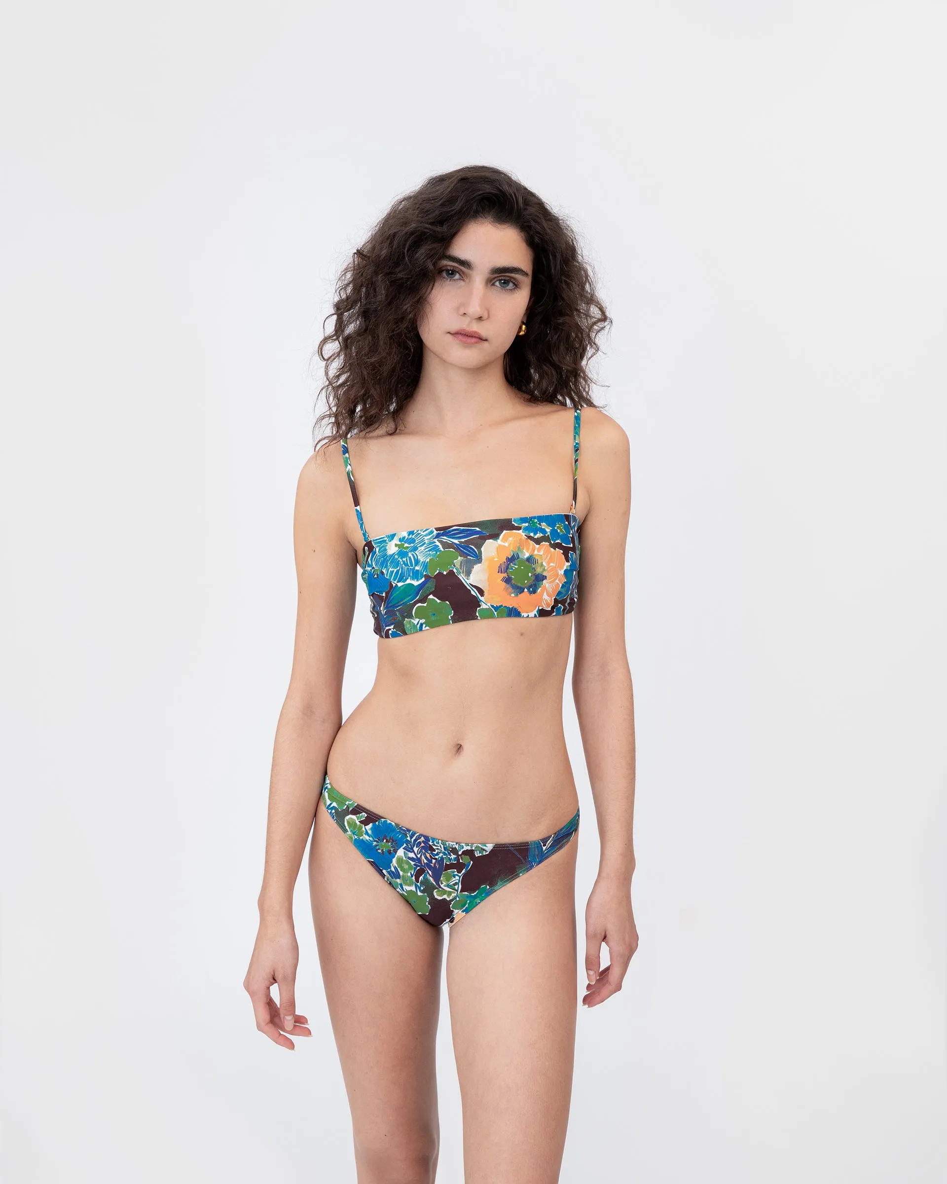 Buttery Soft Texture Monochromatic-Style Lexa Bikini Top