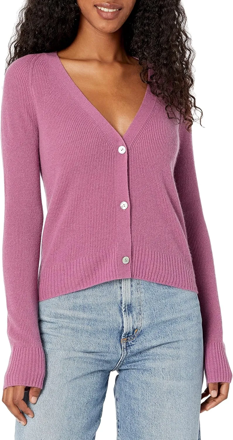 Vince Women's Ribbed Raglan Cardigan