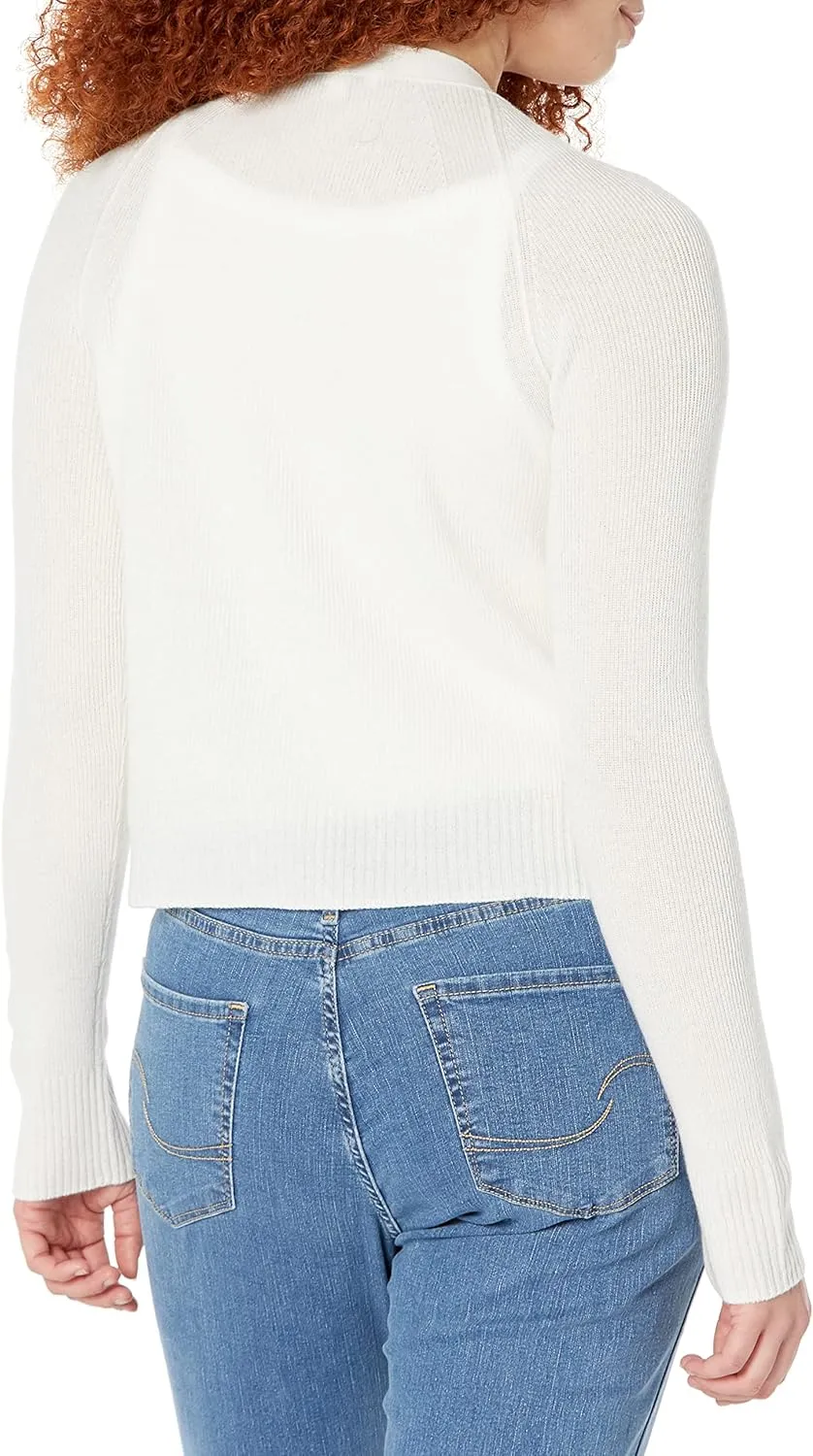 Vince Women's Ribbed Raglan Cardigan