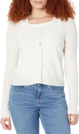 Vince Women's Ribbed Raglan Cardigan