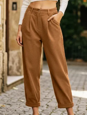 Vintage Corduroy Casual Pants Move Freely