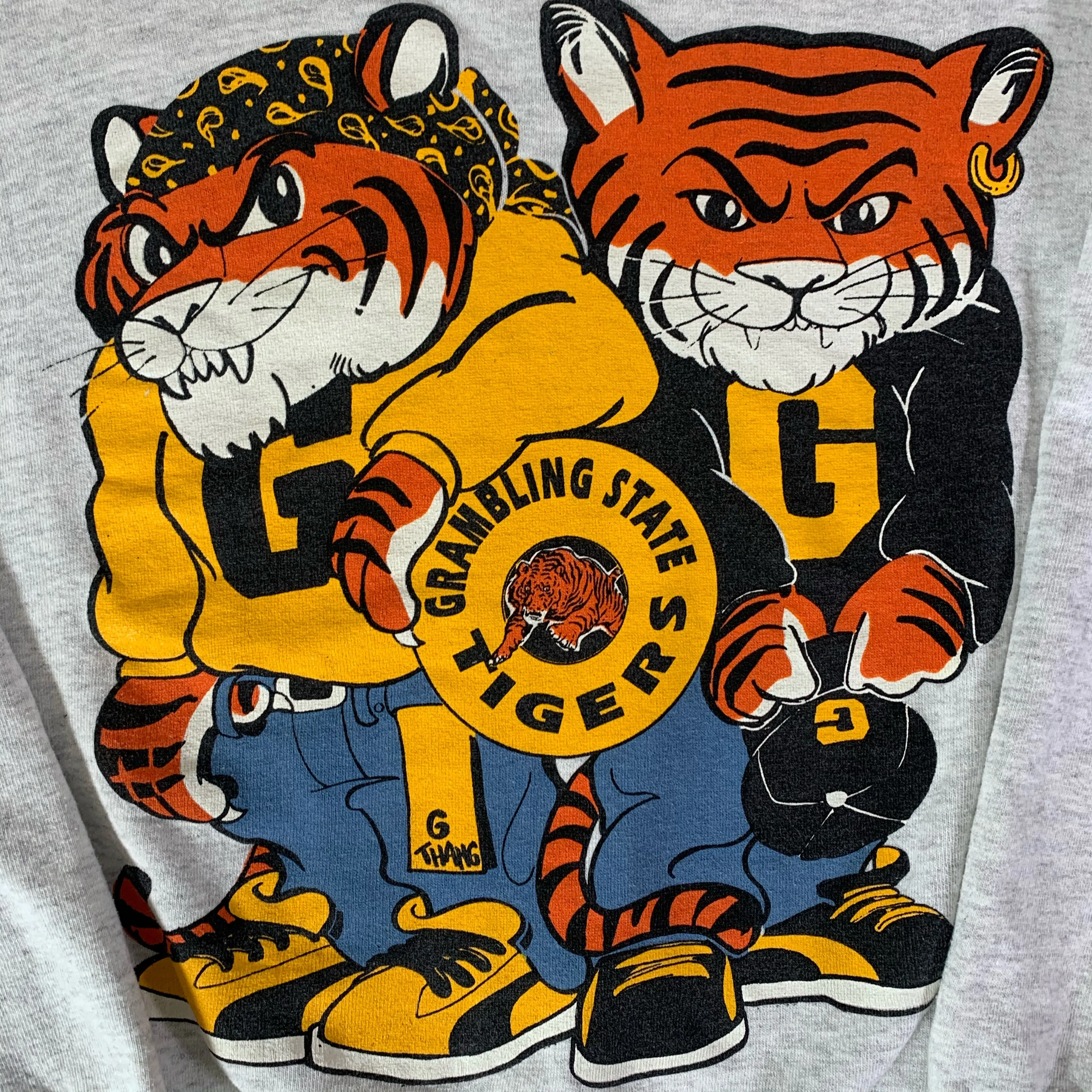 Vintage Grambling State Tigers "G Thang" Crewneck Sweatshirt