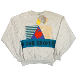 Vintage Le Coq Sportif “Color Block” Crewneck Sweatshirt
