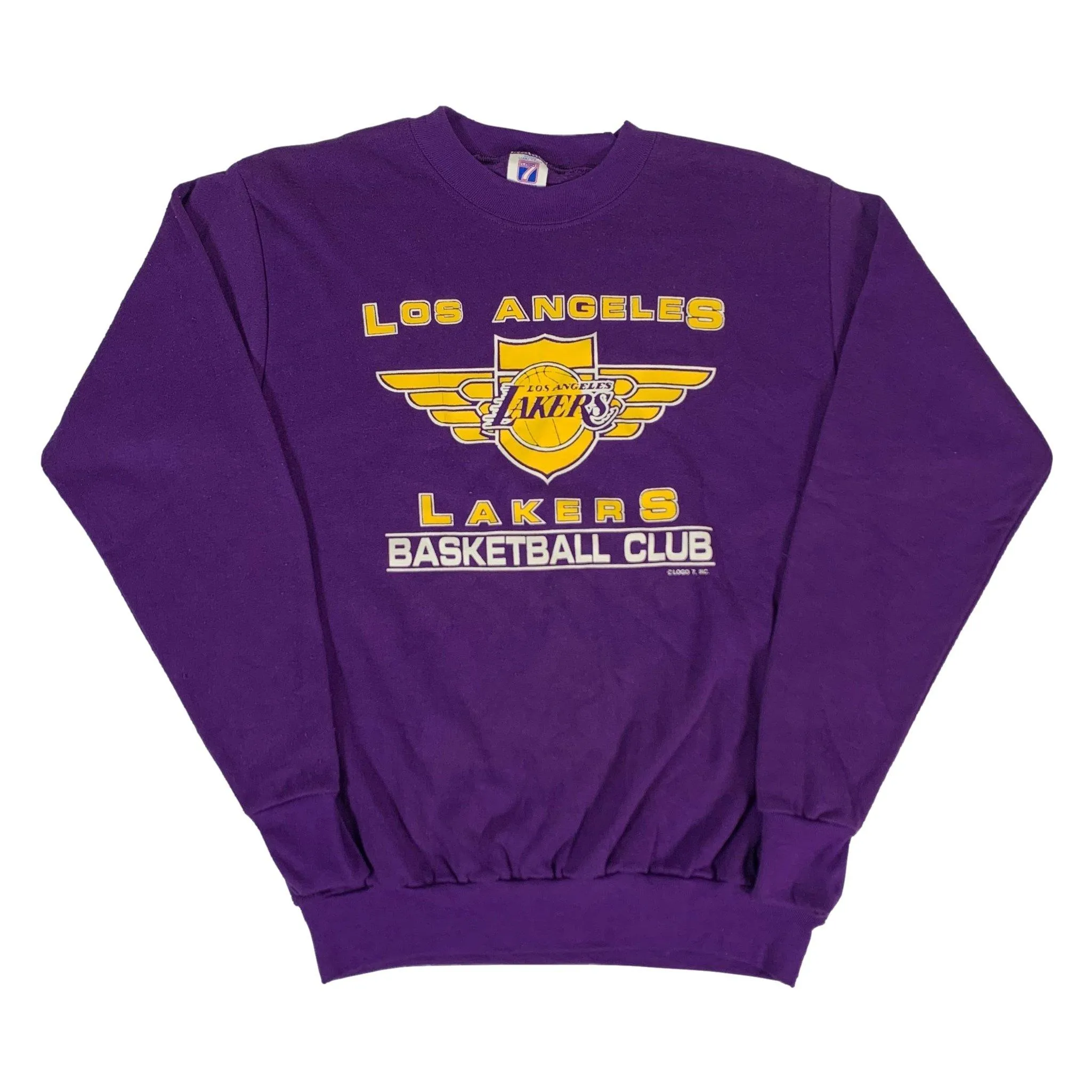 Vintage Los Angeles Lakers "Basketball Club" Crewneck Sweatshirt