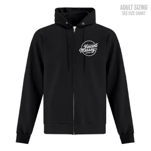VM Crest Logo Unisex Zip Hoodie (T1023-F2600)