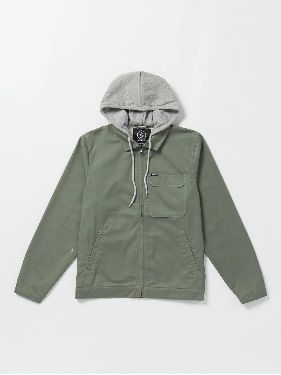 Volcom Korman Hooded Jacket-Agave