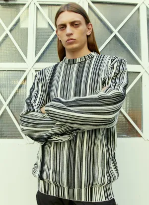 VTMNTS Glitched Knitted Sweater