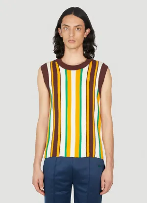 Wales Bonner Scale Striped Vest