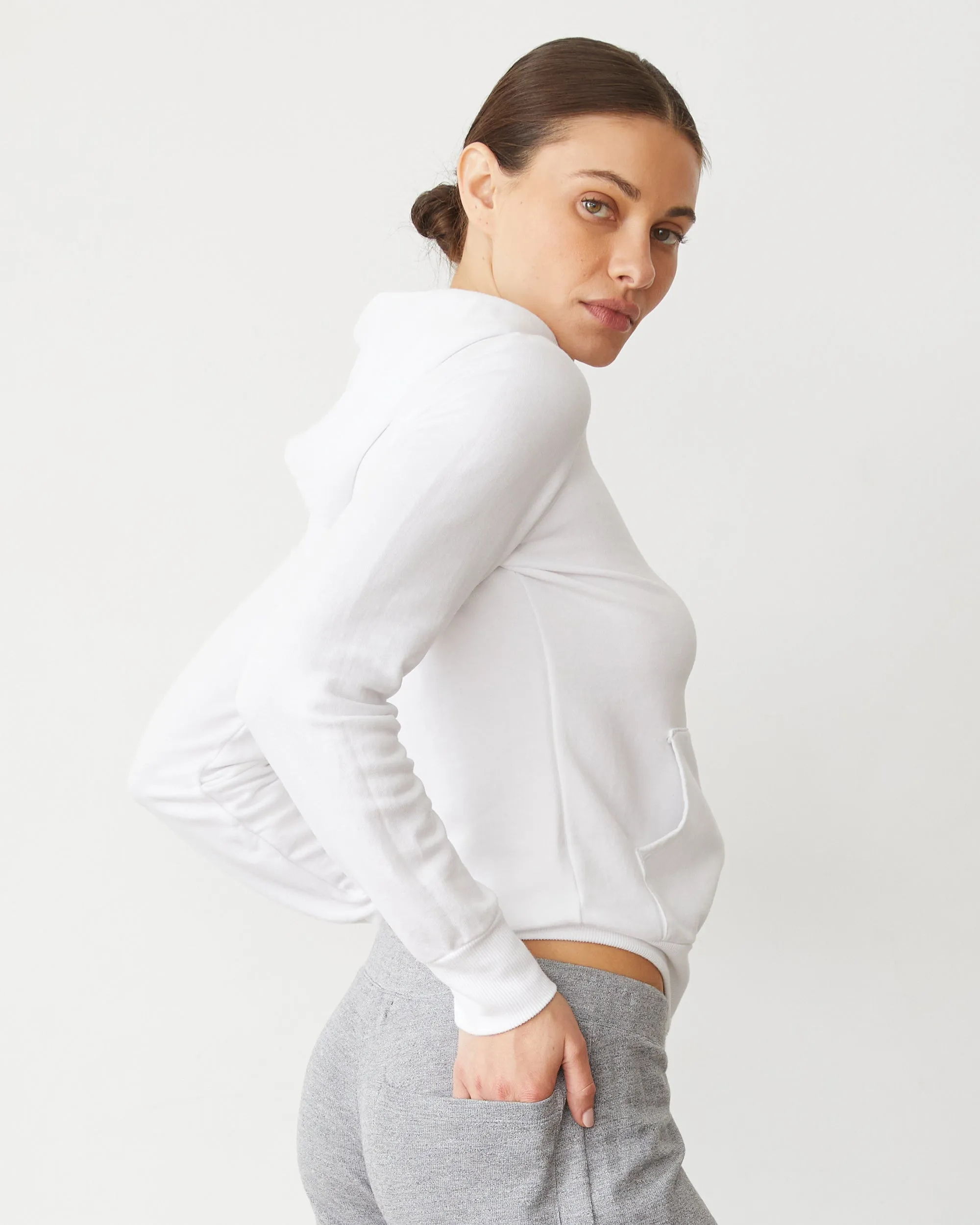 Softfleece Zip Up Hoody Sunset Scene