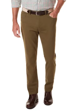 Minimal Edge Stretch Movement Wayfarer 5-Pocket Pant Stretch Twill Olive